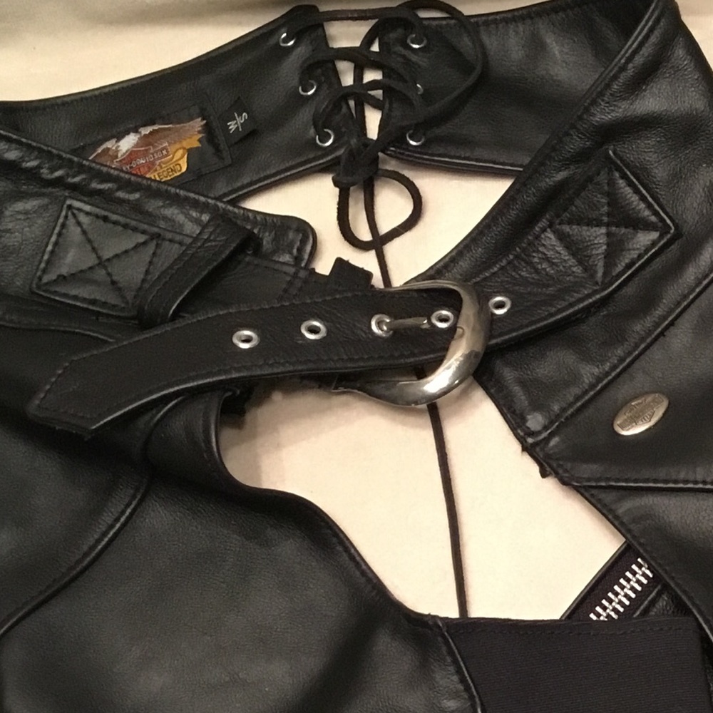 Harley Davidson riding chaps
